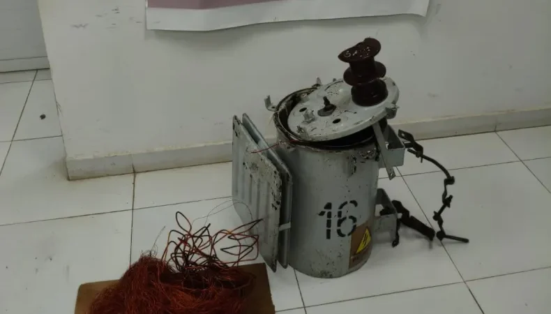 Basail: recuperaron cobre robado de un transformador de Secheep en la zona rural