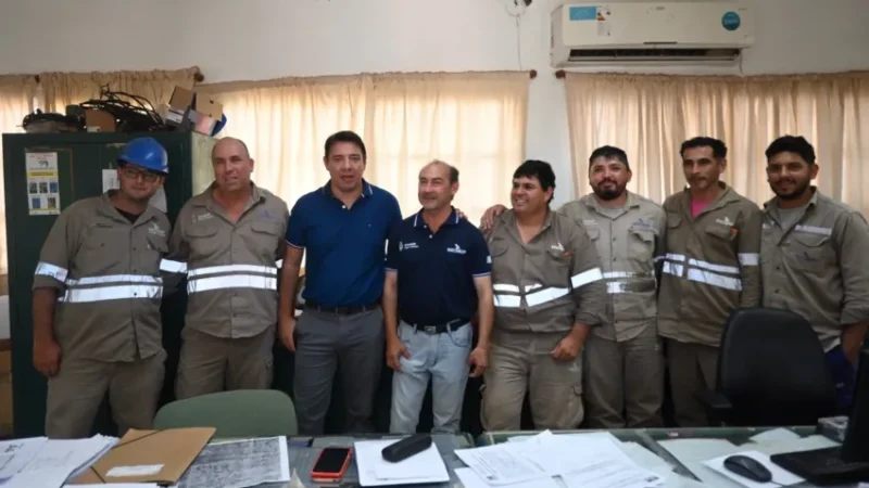 Marcos Resico reforzó en Villa Berthet la gestión territorial y el diálogo institucional