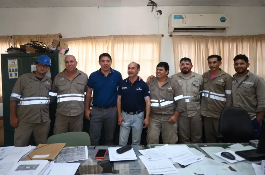 Marcos Resico reforzó en Villa Berthet la gestión territorial y el diálogo institucional