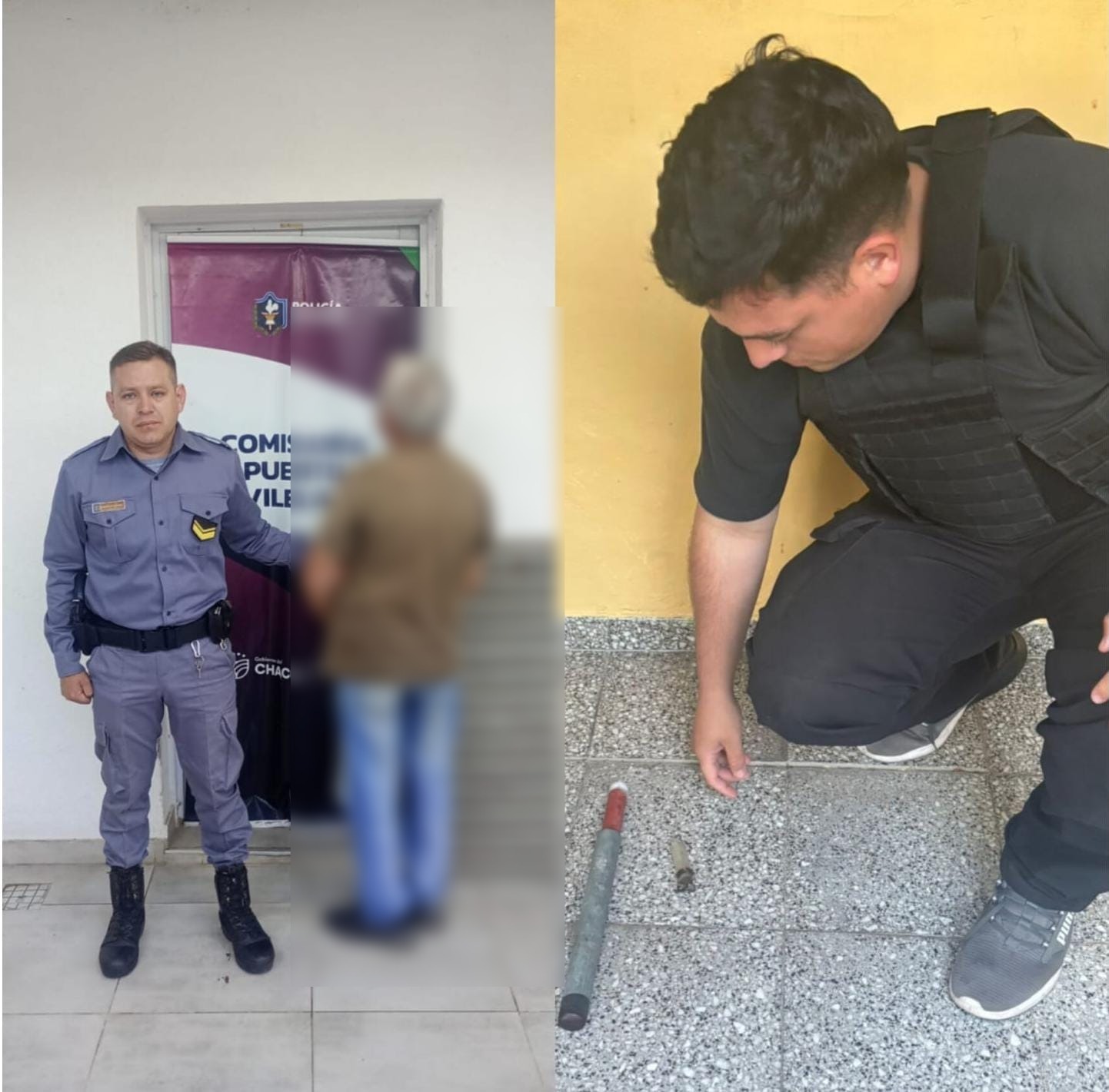 PUERTO VILELAS: UNA JOVEN HERIDA DE ARMA DE FUEGO Y UN JUBILADO DETENIDO CON UNA «TUMBERA»