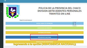 Chaco: Actualizan los precios de antecedentes penales y verificación policial desde febrero