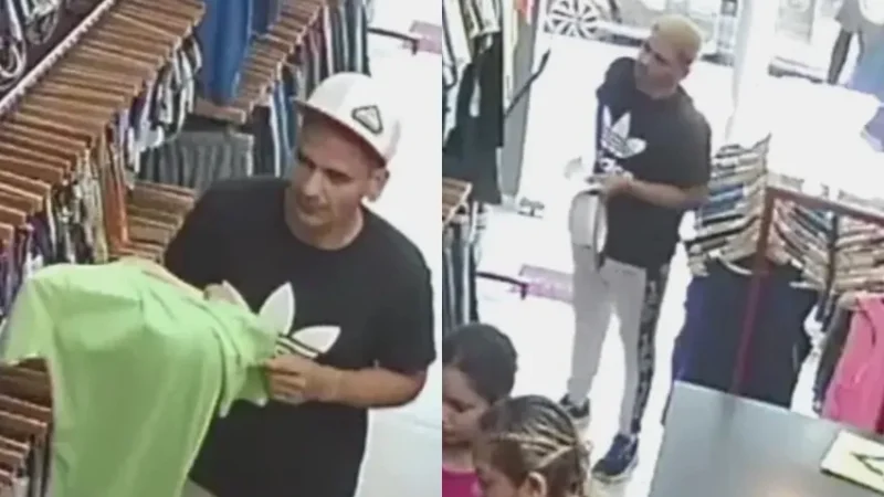 Alerta en el centro de Resistencia: un delincuente simuló ser cliente y robó en un local de ropa