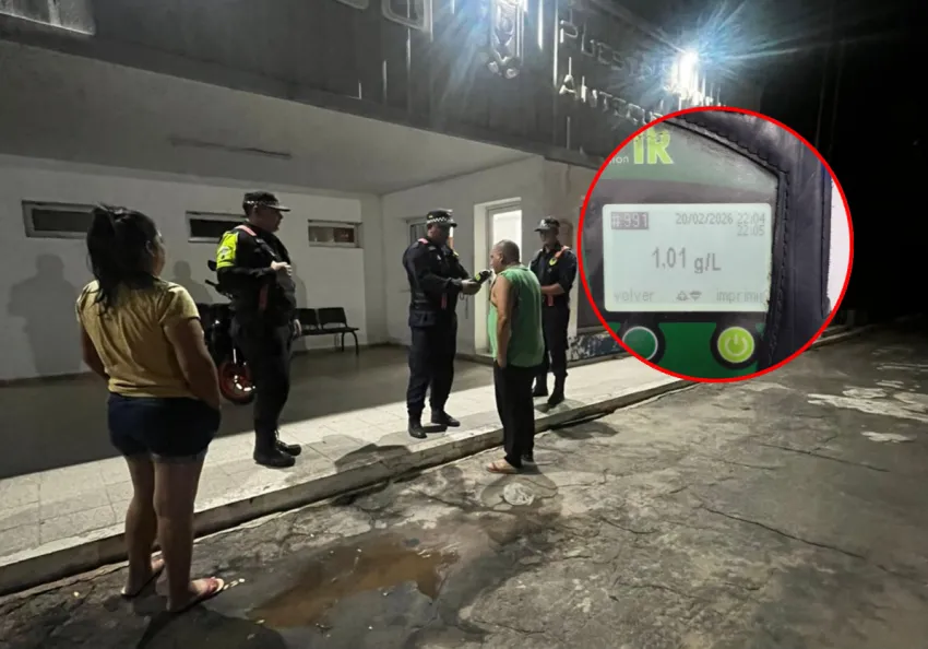 Escándalo en el Puesto Antequera: Demoran a un empresario de medios por conducir alcoholizado y agredir a la policía