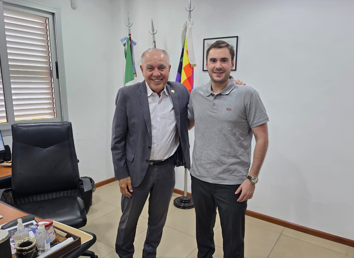 EL PROCURADOR GENERAL DEL PODER JUDICIAL SE REUNIÓ CON EL REFERENTE DE ABOGADOS UNIDOS PARA FORTALECER EL EJERCICIO PROFESIONAL DE LA ABOGACÍA