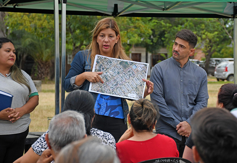 Resistencia avanza en la regularización dominial: 120 familias de Villa Marín accederán a sus títulos de propiedad