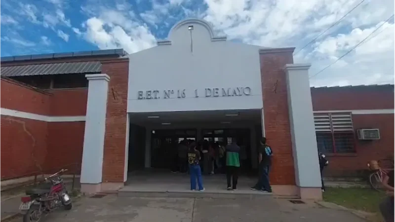 Director y otros directivos de la Escuela Técnica N°16 fueron separados tras la muerte de una alumna en Resistencia
