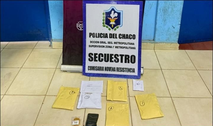 GOLPE AL NARCOMENUDEO EN RESISTENCIA: TRES DETENIDOS CON COCAÍNA Y UNA FUERTE SUMA DE DINERO