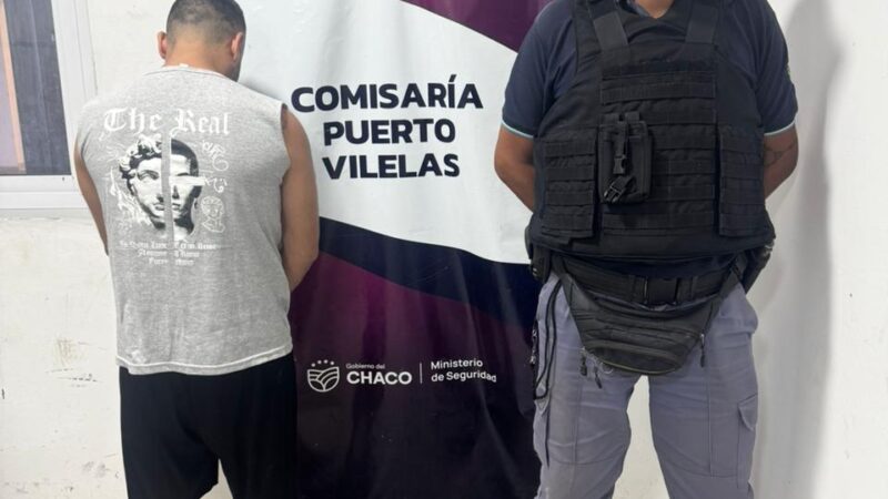 Puerto Vilelas: la policía demoró a un hombre por agredir a su expareja