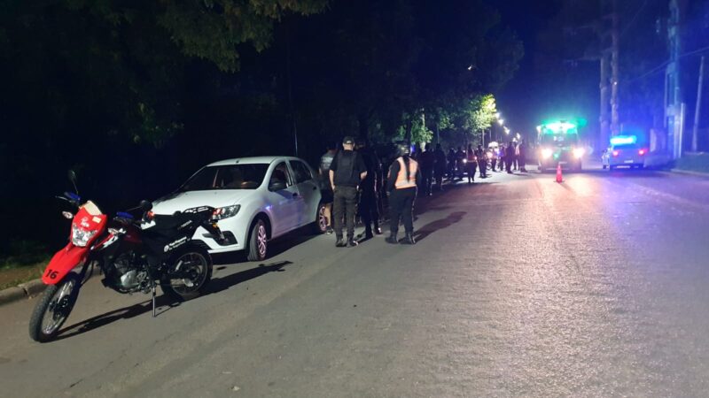 Violento escape en Resistencia: un conductor ebrio atropelló a un inspector municipal para evitar un control