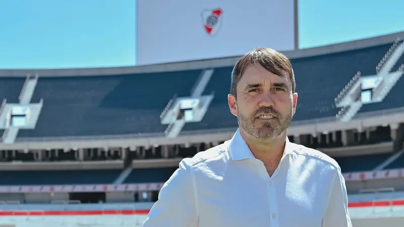 Comienza la era del «Chacho» en Núñez: Coudet fue presentado como nuevo DT de River