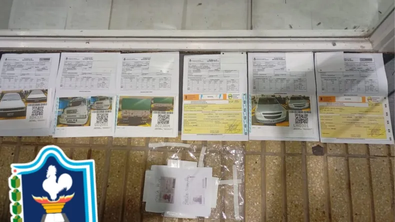 Cayó un falsificador en la Terminal: vendía revisiones técnicas truchas y fue atrapado en un operativo cerrojo
