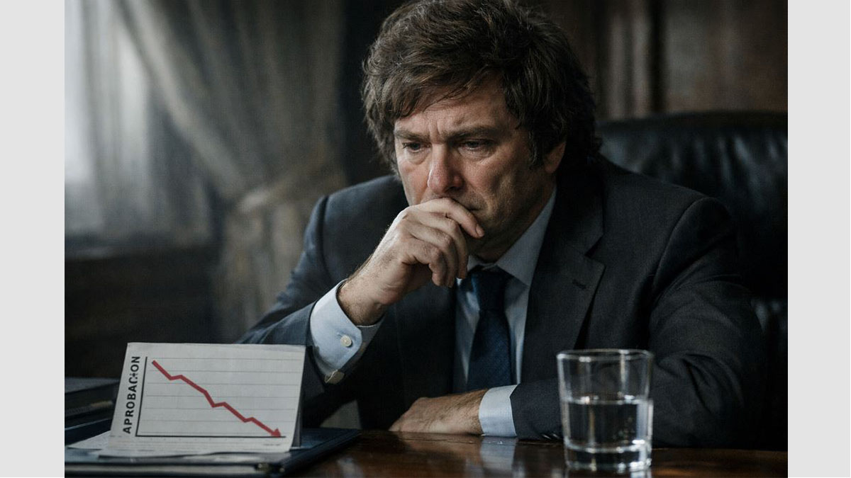 Golpe de opinión pública: el rechazo a Javier Milei escala al 61,6% y marca su nivel más crítico