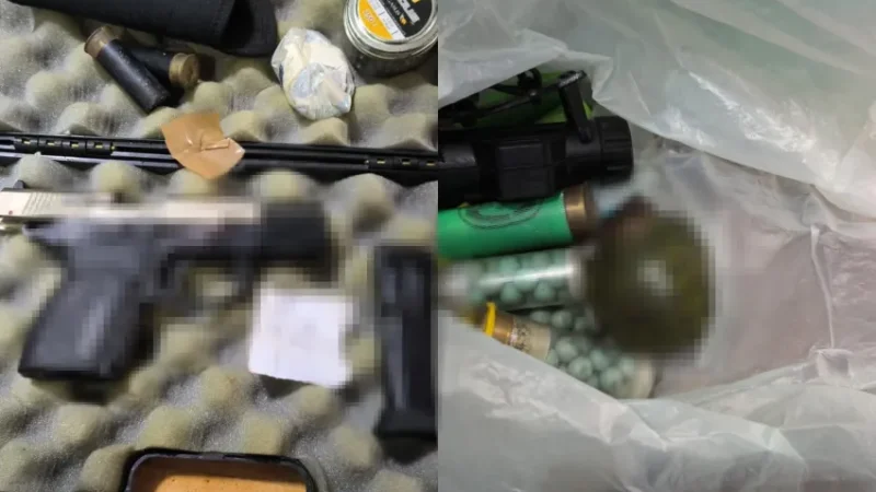 Pánico Educativo: Encuentran una granada activa y un arsenal de guerra ocultos tras feroces amenazas a escuelas