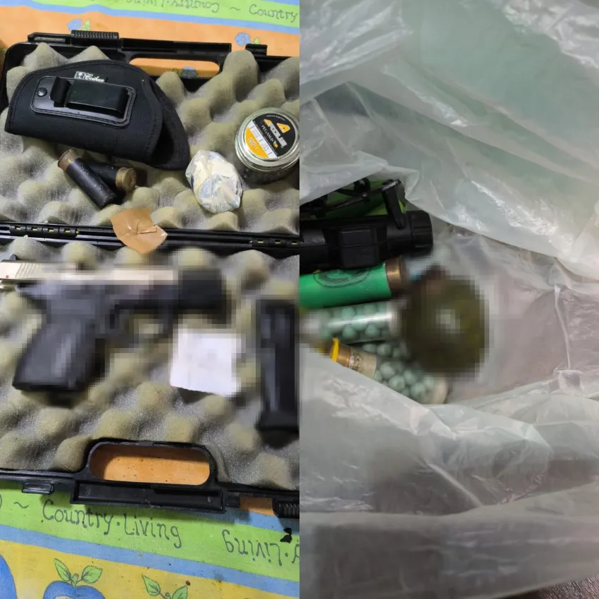 Pánico Educativo: Encuentran una granada activa y un arsenal de guerra ocultos tras feroces amenazas a escuelas