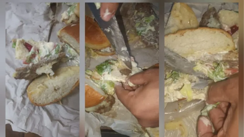 «Hamburguesa con sorpresa»: intentó pasar droga a un detenido y terminó preso en la misma comisaría