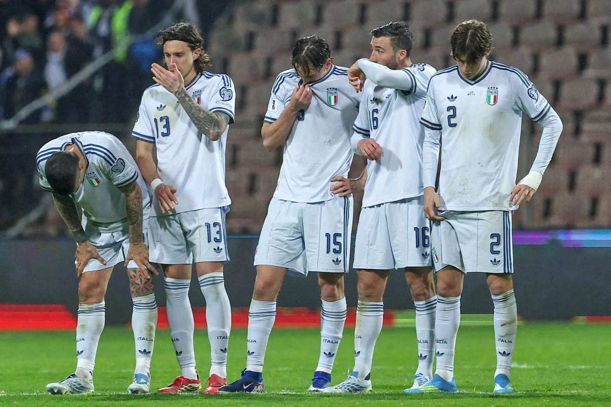 Historia de un desastre interminable: Italia se queda fuera del mundial 2026 y profundiza su crisis histórica en el fútbol