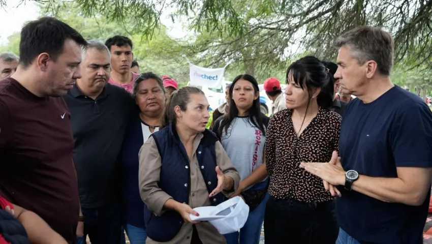 Zdero desembarca en El Impenetrable para llevar asistencia ante la histórica crecida del río Bermejito