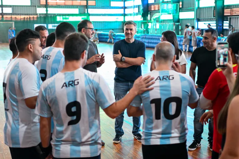 Leandro Zdero junto a Los Murciélagos: «La inclusión en el Chaco no es un discurso, es acción concreta»