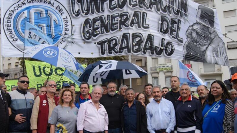 La CGT ratifica la marcha del 30 de abril y se posiciona como el bastión de resistencia contra Milei