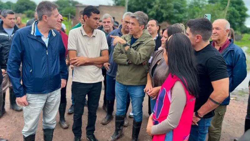 Zdero en Tres Isletas: asistencia inmediata y proyectos de infraestructura para mitigar el impacto del temporal