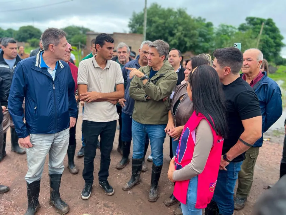 Zdero en Tres Isletas: asistencia inmediata y proyectos de infraestructura para mitigar el impacto del temporal