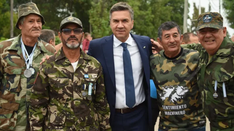 Zdero en el acto por Malvinas: “Es una causa nacional que nos exige estar a la altura de las circunstancias”