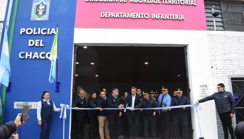 Zdero inauguró la sede de Infantería en Resistencia: «Se encargaron de que no haya más piquetes y hoy reconocemos esa labor»