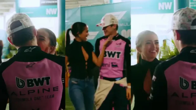 ¿Romance confirmado? Franco Colapinto y Maia Reficco, apasionados en las calles de Miami