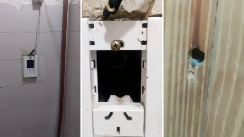 Barranqueras: Denuncian al dueño de un complejo de alquileres por espiar a mujeres y niños en el baño