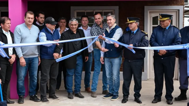 Seguridad en Chaco: Leandro Zdero inauguró la nueva División Rural en Pampa del Indio y entregó equipamiento estratégico