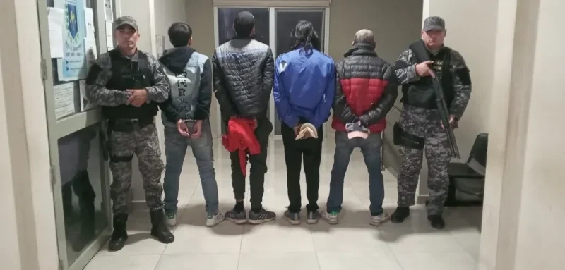 Operativo Lince en Sáenz Peña: Cuatro «trapitos» demorados por disturbios y aprietes en el centro