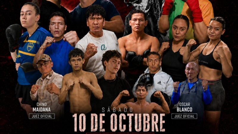 Se viene «Fight Night #1»: influencers, músicos y el «Chino» Maidana como juez en una noche histórica para el boxeo amateur chaqueño