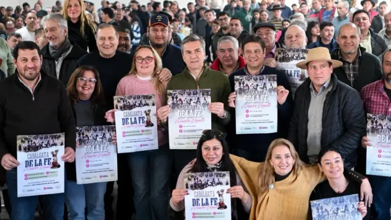 Cabalgata de la Fe 2026: Zdero presentó la 29° edición y destacó su impacto en la identidad chaqueña