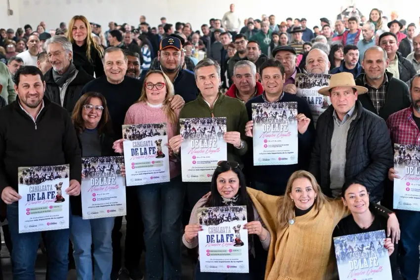 Cabalgata de la Fe 2026: Zdero presentó la 29° edición y destacó su impacto en la identidad chaqueña