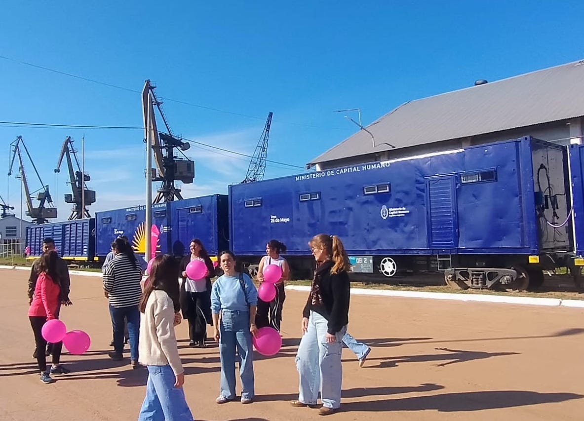 El Tren 25 de Mayo llega a Barranqueras: atención médica y servicios integrales para la comunidad