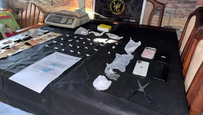 Golpe al narcotráfico en Fontana: desbaratan un punto de venta y secuestran cocaína valuada en $15 millones