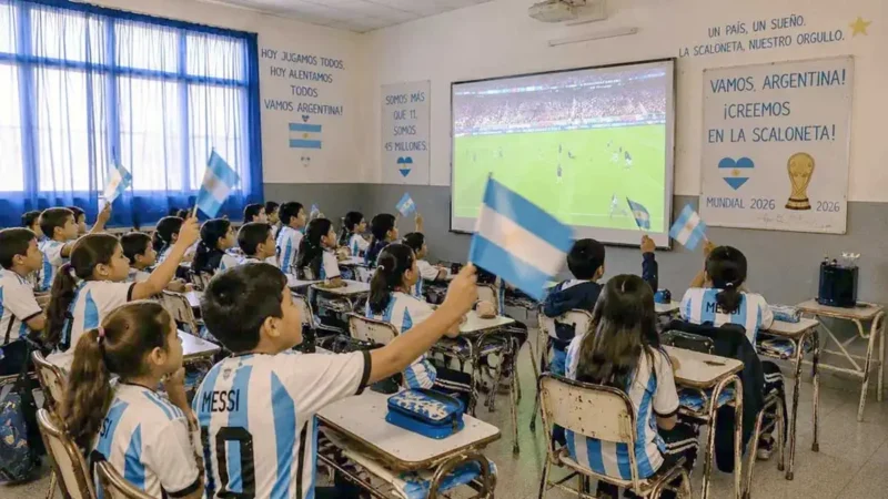 Clases normales en Chaco: las escuelas no suspenderán actividades por el partido de la Selección Argentina